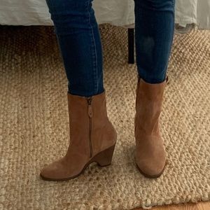 Kelsi Dagger Houston Suede Ankle Boots